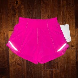 Hotty Hot LR Short 4” Lined Pow Pink